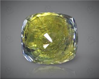 Natural Heated & Treated (Bi-color) Sapphire Pitambari Certified 3.37CTS-2396